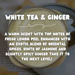 WHITE TEA & GINGER Exfoliating Body Wash