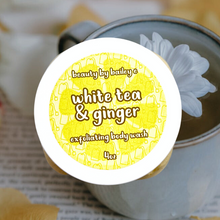 Load image into Gallery viewer, WHITE TEA &amp; GINGER Exfoliating Body Wash
