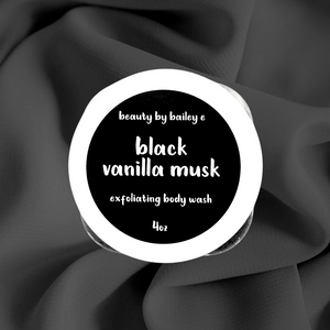 BLACK VANILLA MUSK Exfoliating Body Wash